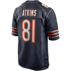 Doug Atkins Chicago Bears Game Retired Player Jersey Navy | Nike for Sale