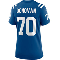 Art Donovan Indianapolis Colts Women's Game Retired Player Jersey Royal | Nike for Sale