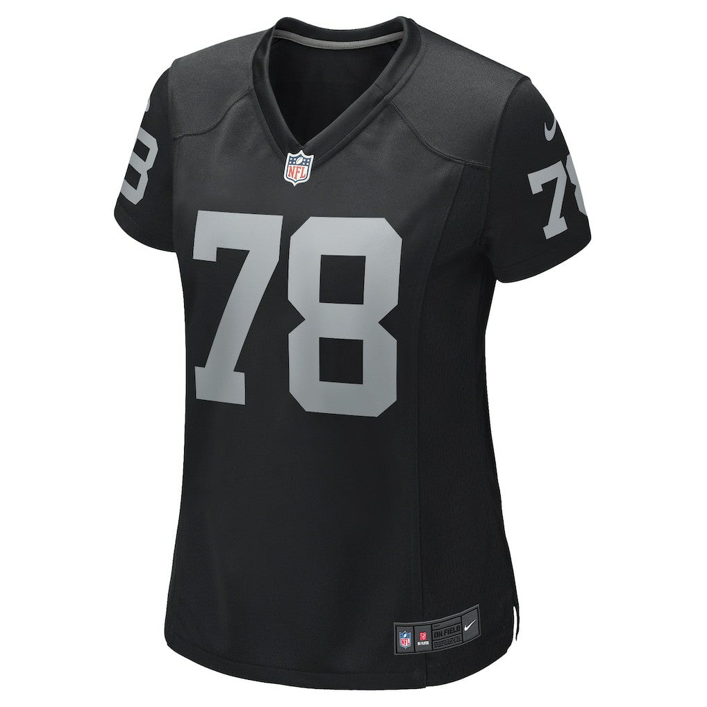 Art Shell Las Vegas Raiders Women's Game Retired Player Jersey Black | Nike for Sale