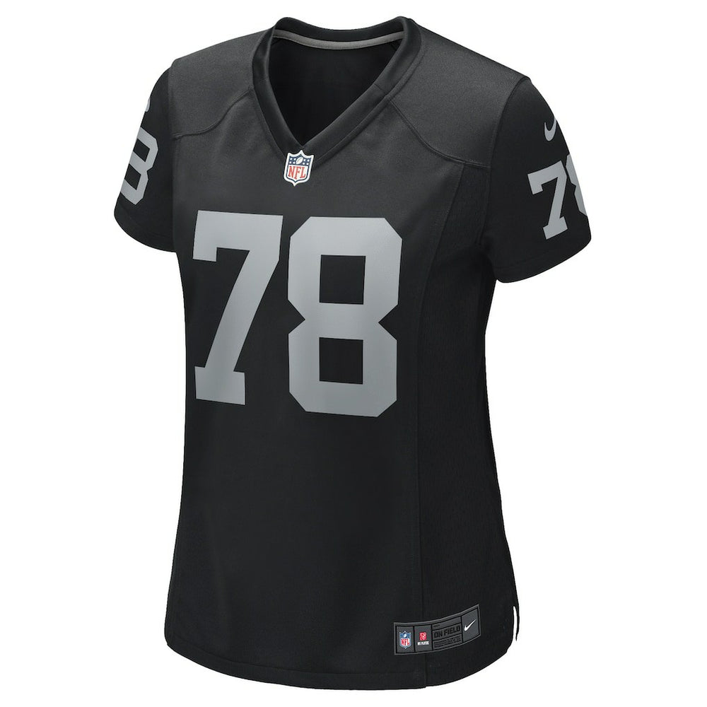 Art Shell Las Vegas Raiders Women's Game Retired Player Jersey Black | Nike for Sale