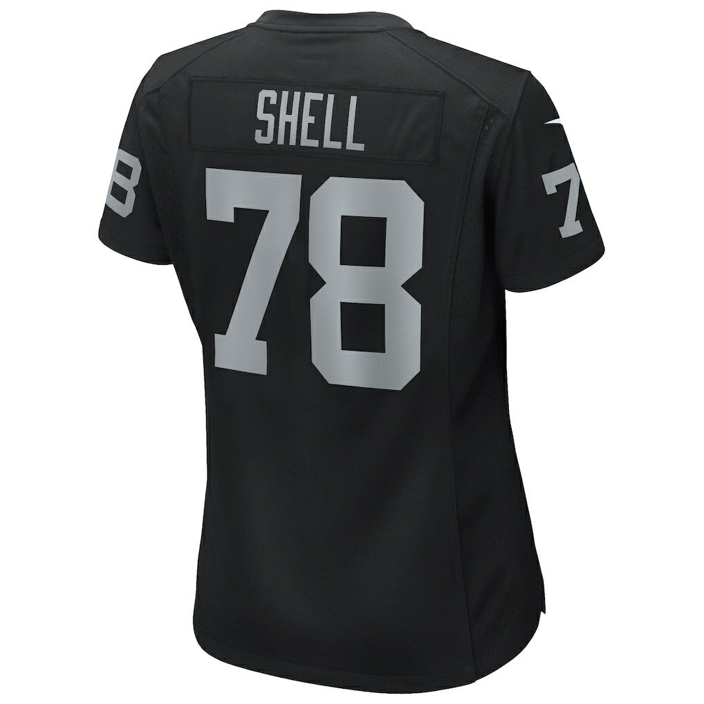 Art Shell Las Vegas Raiders Women's Game Retired Player Jersey Black | Nike for Sale