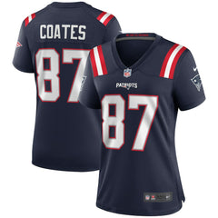 Ben Coates New England Patriots Women's Game Retired Player Jersey Navy | Nike for Sale