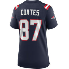 Ben Coates New England Patriots Women's Game Retired Player Jersey Navy | Nike for Sale