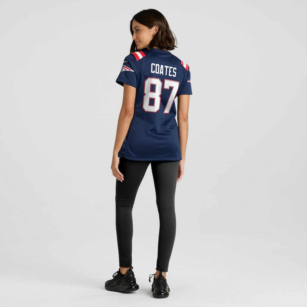Ben Coates New England Patriots Women's Game Retired Player Jersey Navy | Nike for Sale