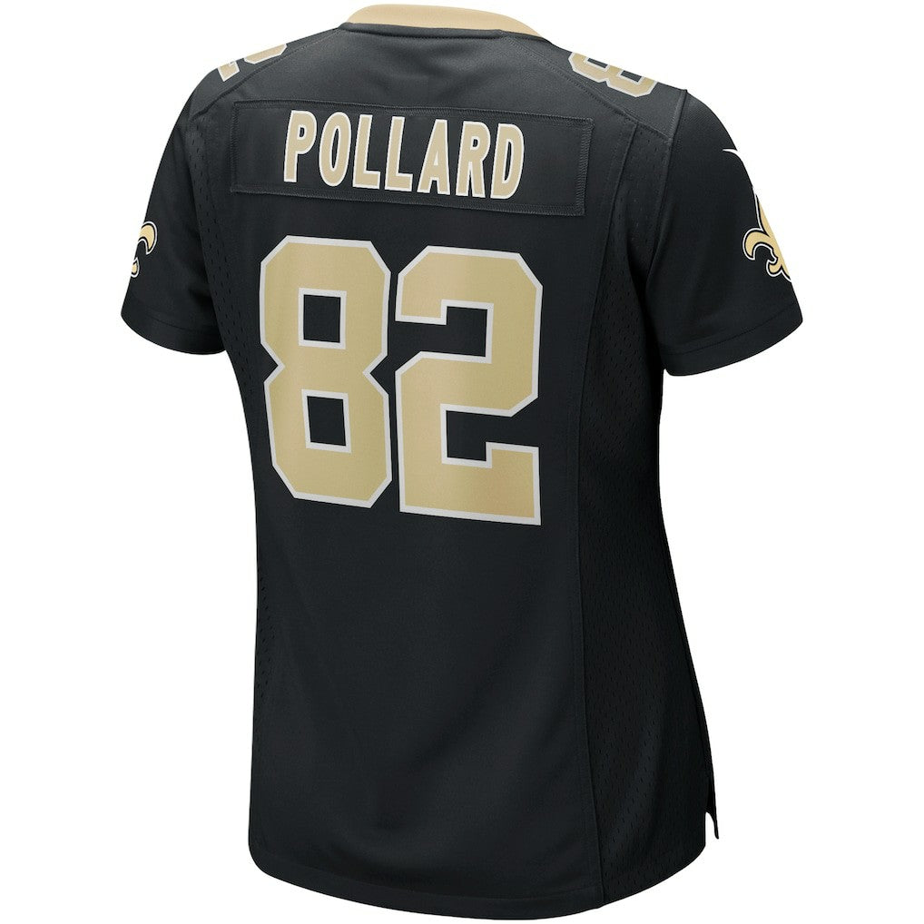 Bob Pollard New Orleans Saints Women's Game Retired Player Jersey Black | Nike for Sale