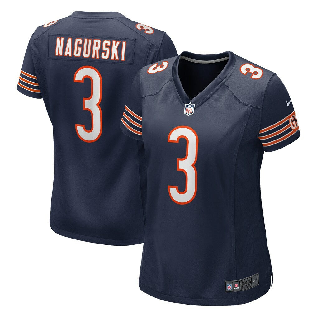 Bronko Nagurski Chicago Bears Women's Game Retired Player Jersey Navy | Nike for Sale
