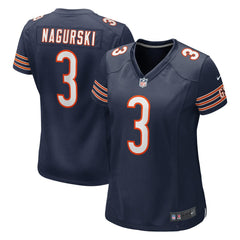 Bronko Nagurski Chicago Bears Women's Game Retired Player Jersey Navy | Nike for Sale