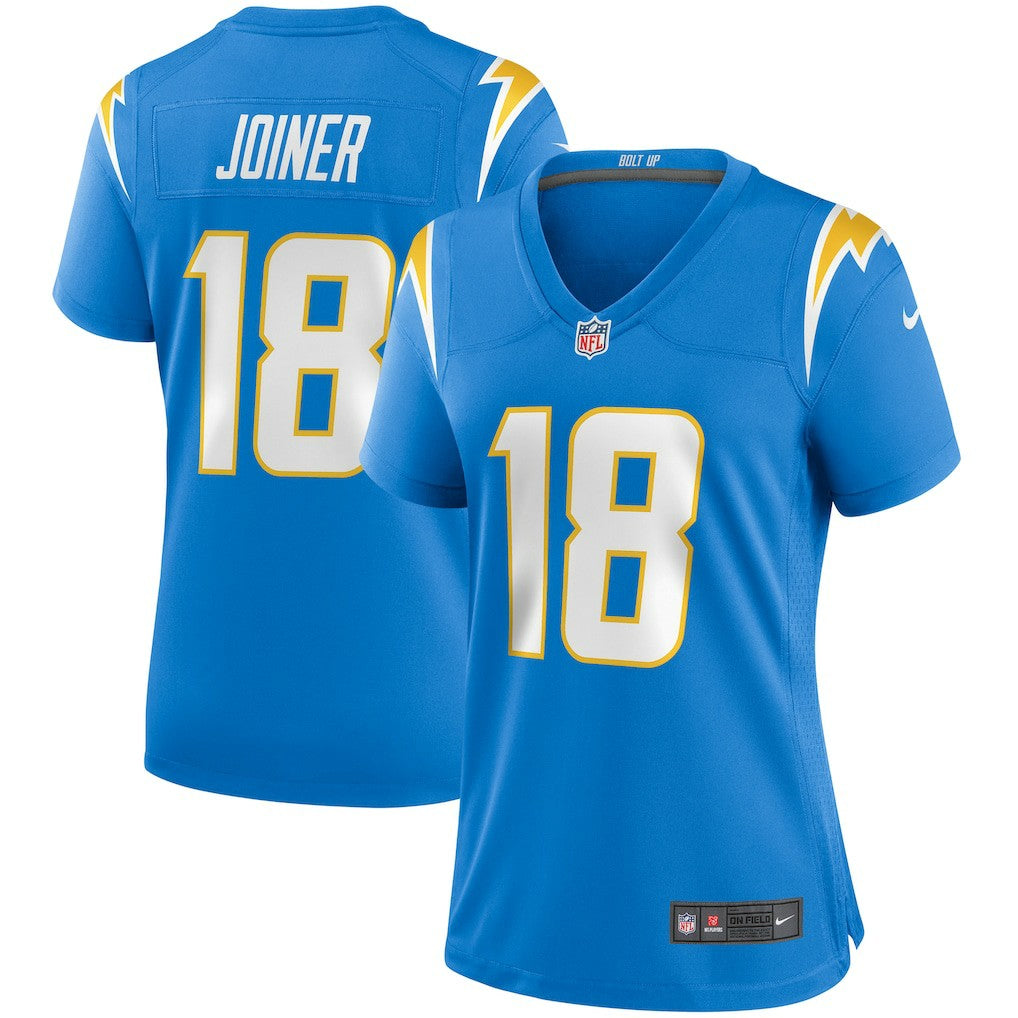 Charlie Joiner Los Angeles Chargers Women's Game Retired Player Jersey Powder Blue | Nike for Sale