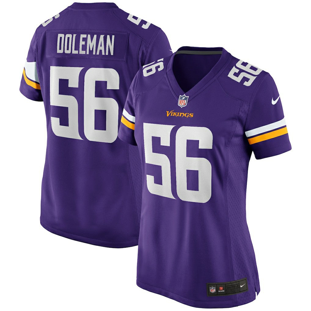 Chris Doleman Minnesota Vikings Women's Game Retired Player Jersey Purple | Nike for Sale