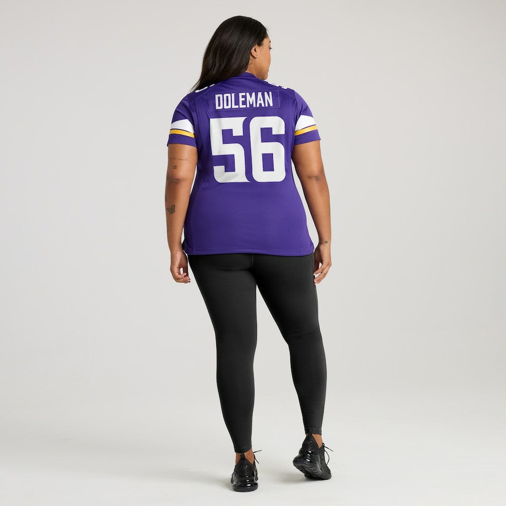 Chris Doleman Minnesota Vikings Women's Game Retired Player Jersey Purple | Nike for Sale