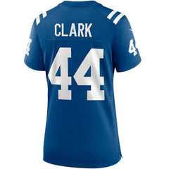Dallas Clark Indianapolis Colts Women's Game Retired Player Jersey Royal | Nike for Sale