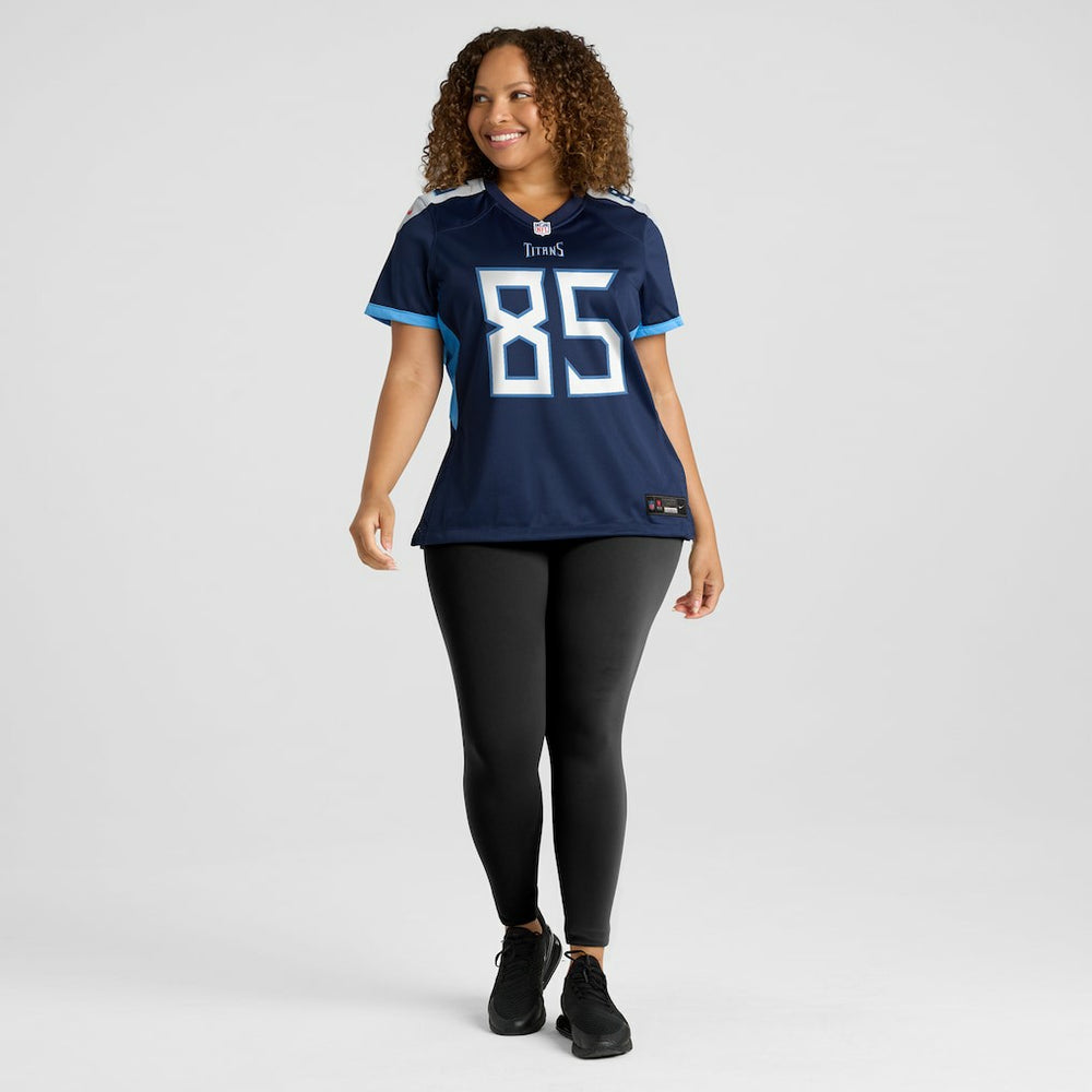 Derrick Mason Tennessee Titans Women's Game Retired Player Jersey Navy | Nike for Sale