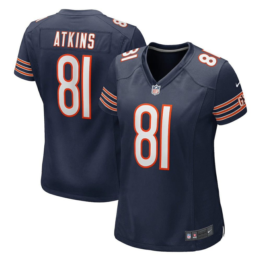 Doug Atkins Chicago Bears Women's Game Retired Player Jersey Navy | Nike for Sale