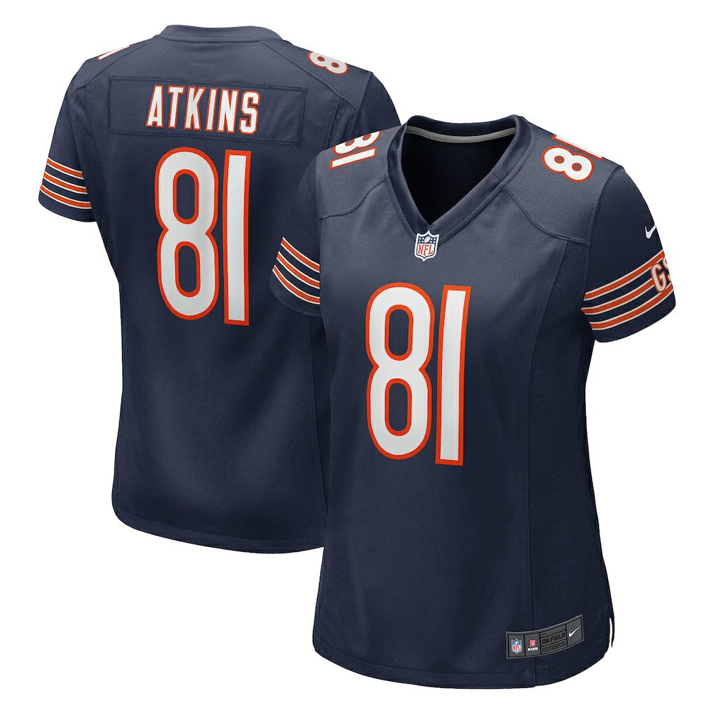 Doug Atkins Chicago Bears Women's Game Retired Player Jersey Navy | Nike for Sale