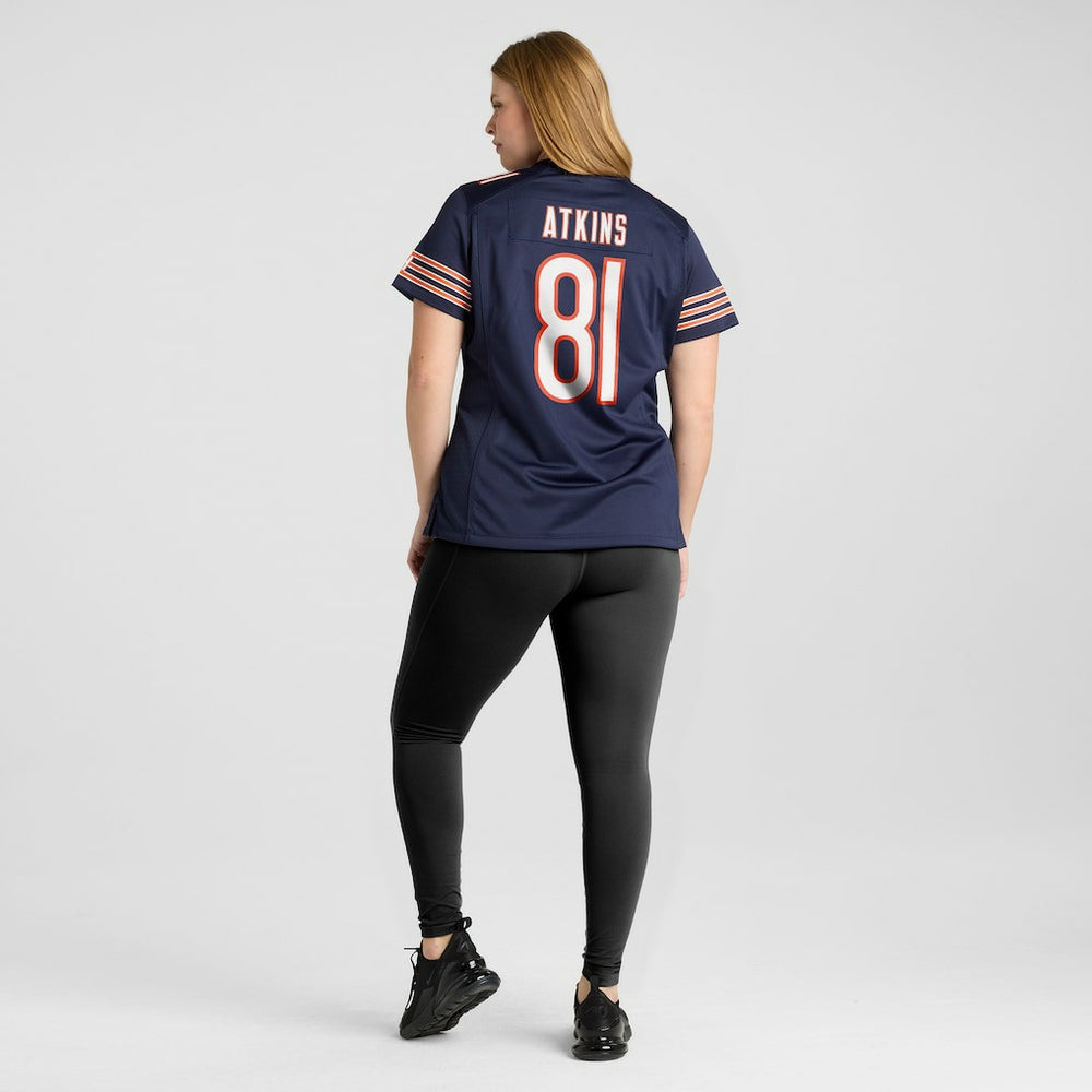 Doug Atkins Chicago Bears Women's Game Retired Player Jersey Navy | Nike for Sale