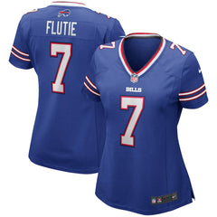 Doug Flutie Buffalo Bills Women's Game Retired Player Jersey Royal | Nike for Sale