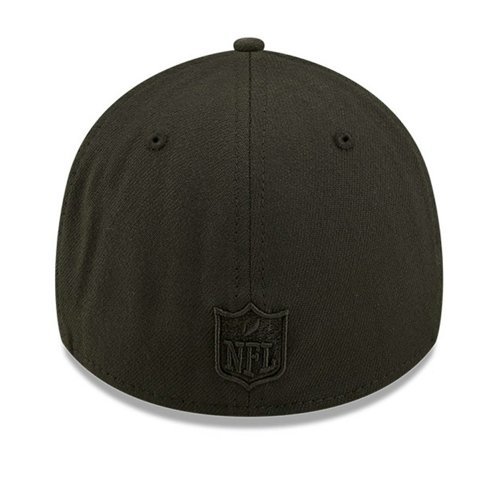 New York Jets New Era Black On Black 39THIRTY Flex Hat | NFL