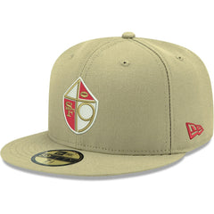 San Francisco 49ers New Era Omaha Throwback 59FIFTY Fitted Hat Gold | NFL