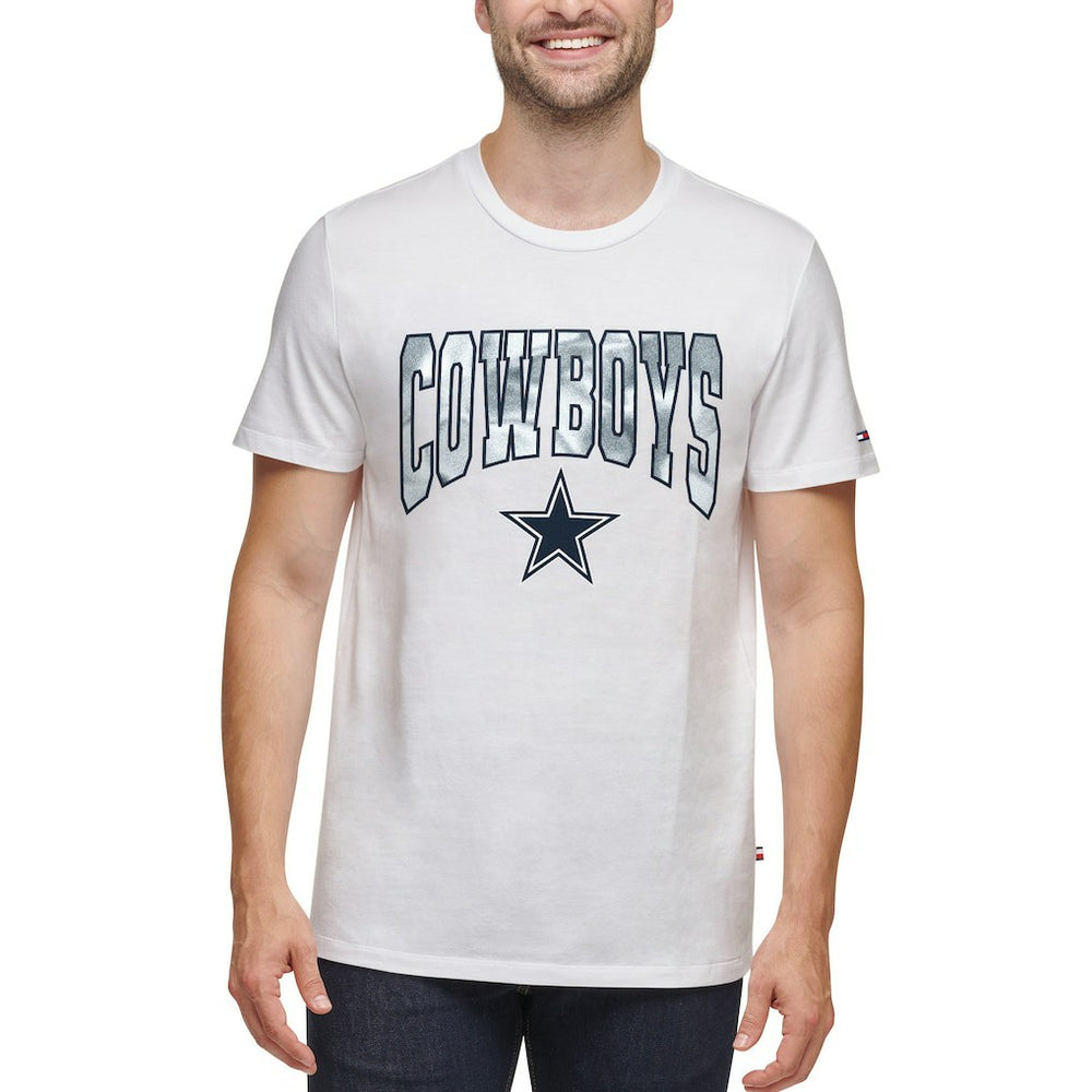 Dallas Cowboys Tommy Hilfiger Embroidered Patch T-Shirt White | NFL
