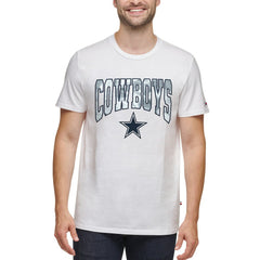 Dallas Cowboys Tommy Hilfiger Embroidered Patch T-Shirt White | NFL