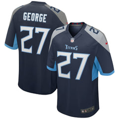Eddie George Tennessee Titans Game Retired Player Jersey Navy | Nike for Sale