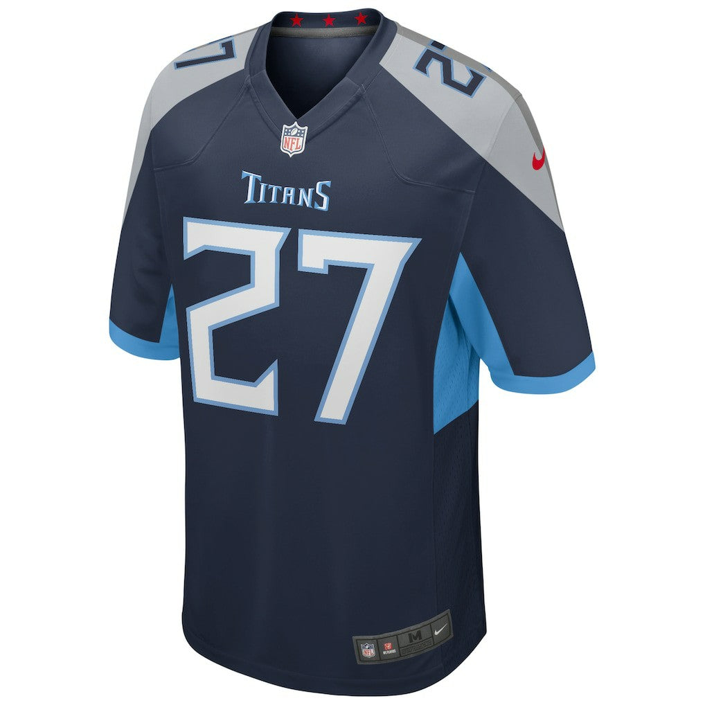 Eddie George Tennessee Titans Game Retired Player Jersey Navy | Nike for Sale