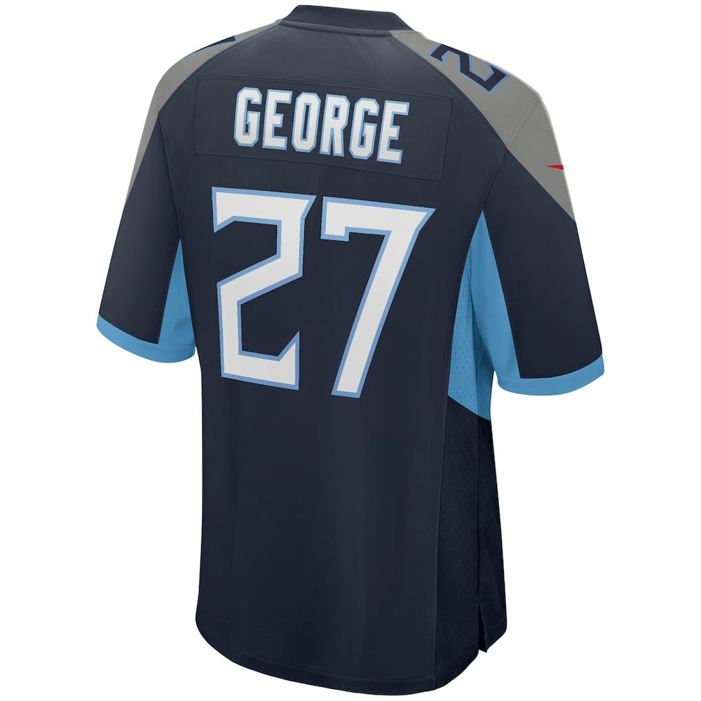 Eddie George Tennessee Titans Game Retired Player Jersey Navy | Nike for Sale