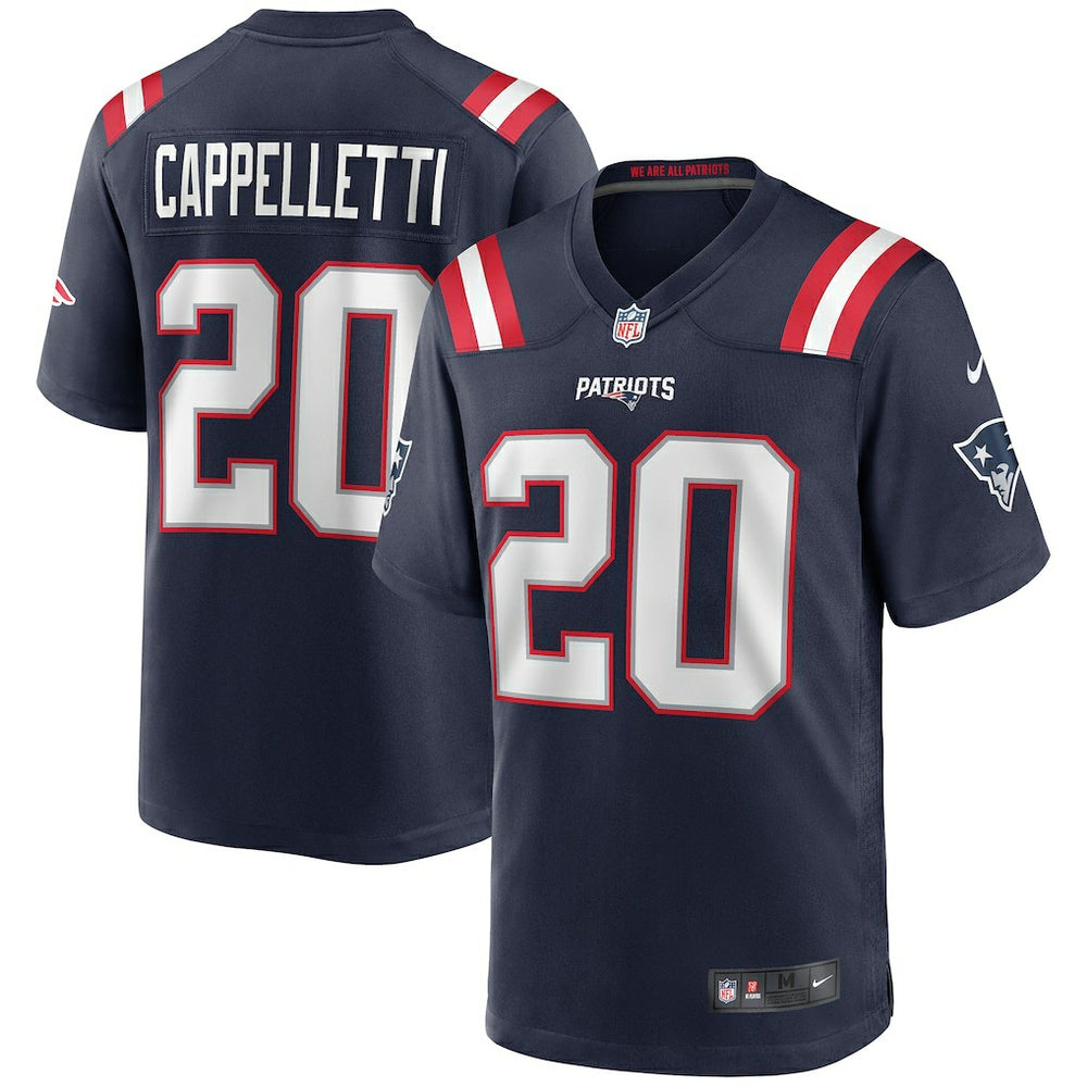 Gino Cappelletti New England Patriots Game Retired Player Jersey Navy | Nike for Sale