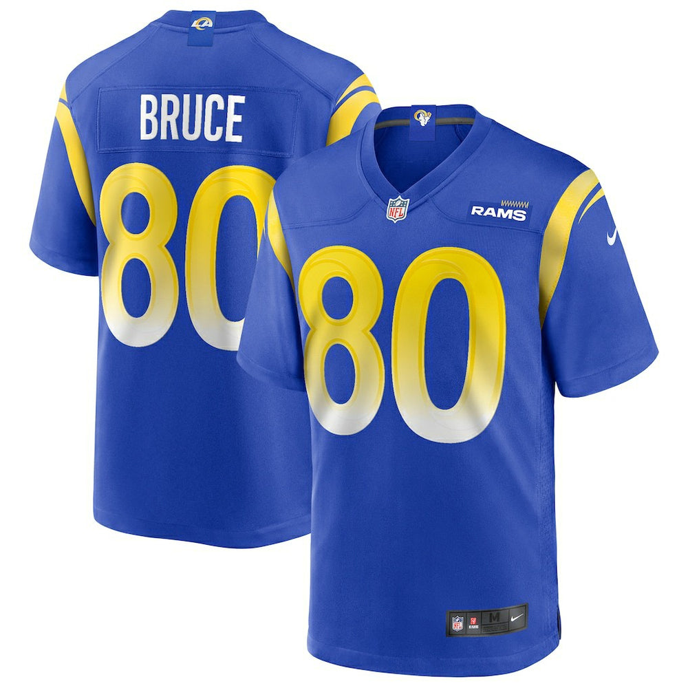 Isaac Bruce Los Angeles Rams Game Retired Player Jersey Royal | Nike for Sale