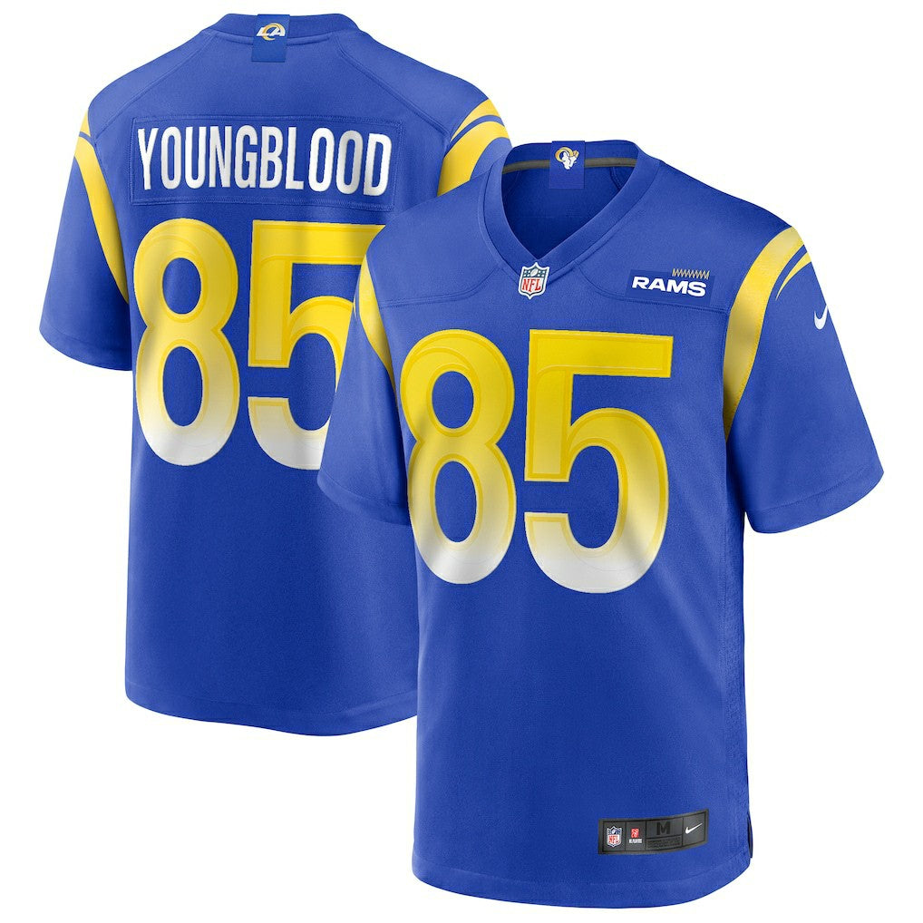 Jack Youngblood Los Angeles Rams Game Retired Player Jersey Royal | Nike for Sale