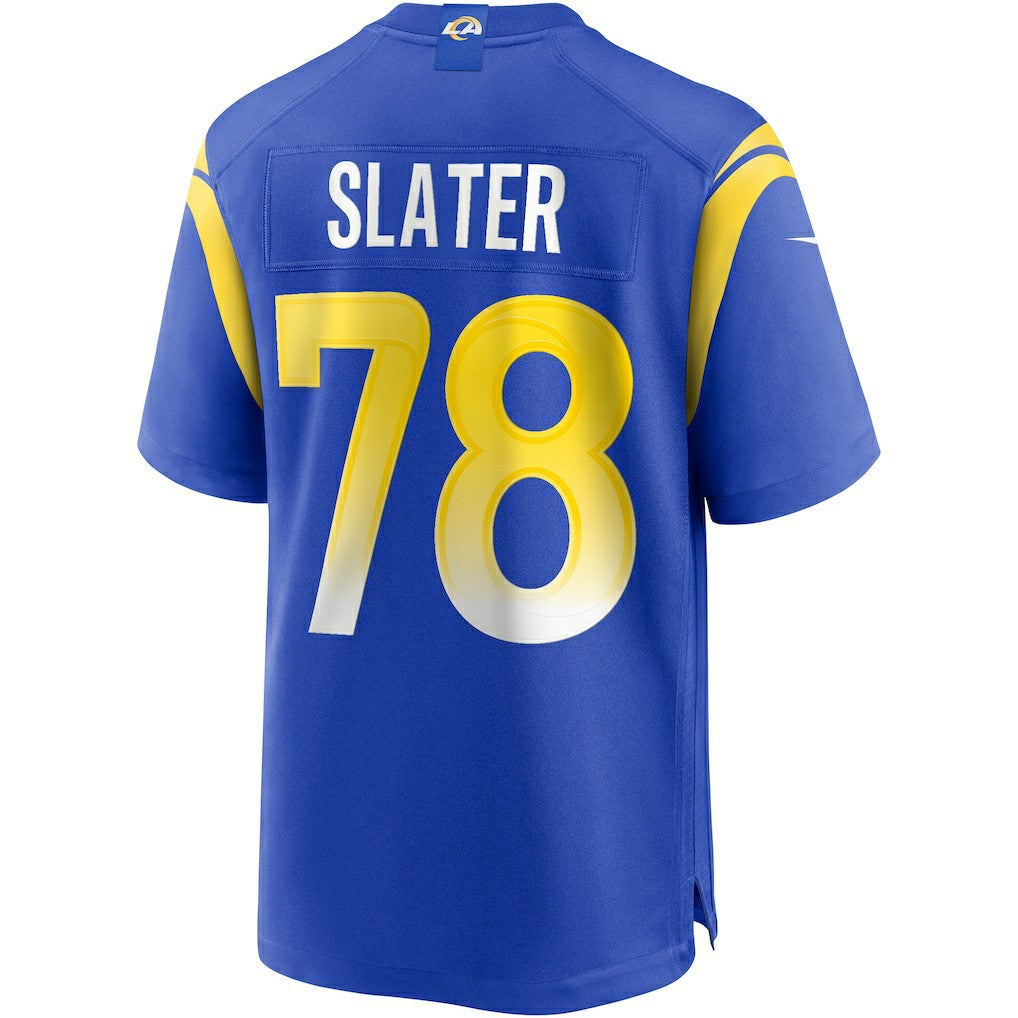 Jackie Slater Los Angeles Rams Game Retired Player Jersey Royal | Nike for Sale
