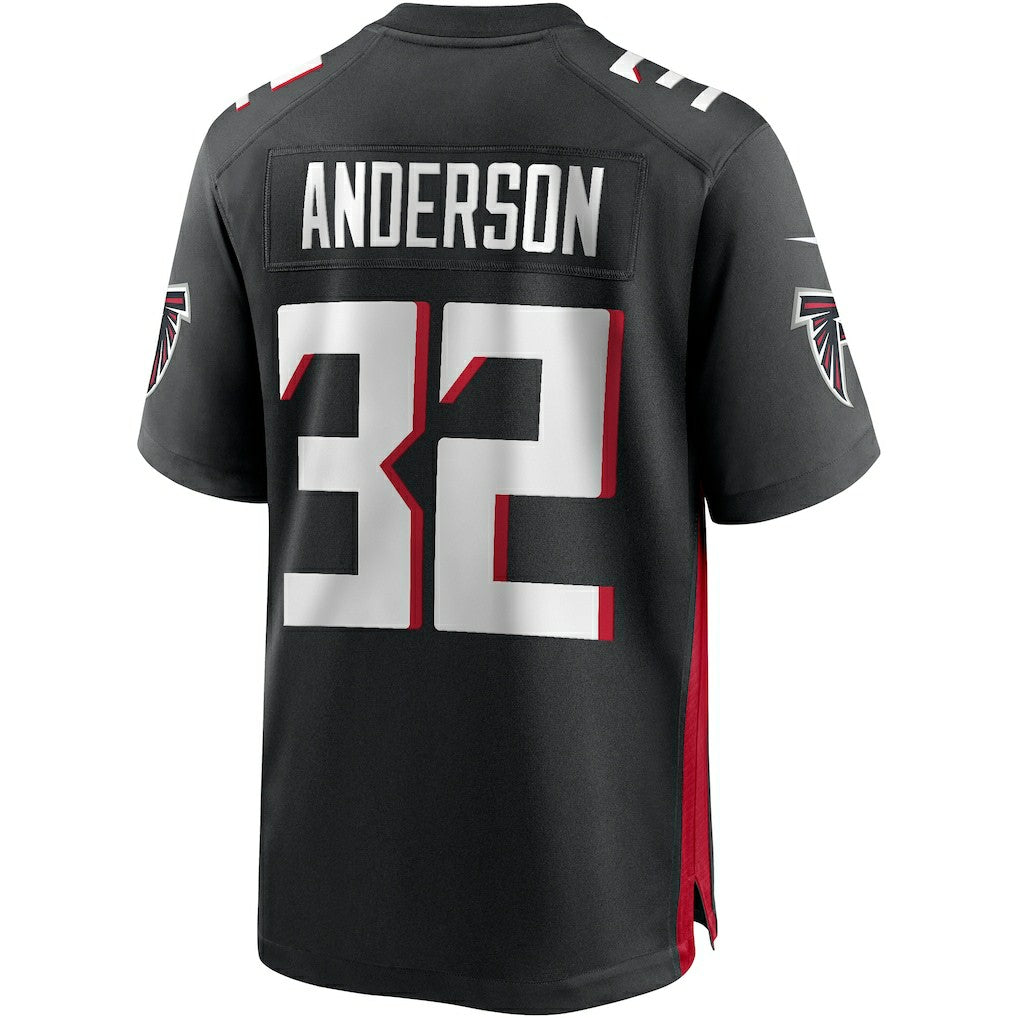 Jamal Anderson Atlanta Falcons Game Retired Player Jersey Black | Nike for Sale