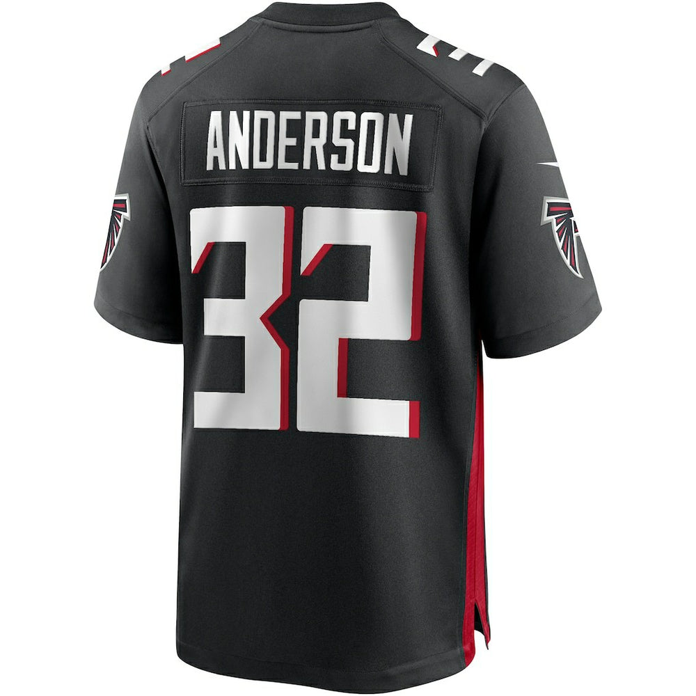 Jamal Anderson Atlanta Falcons Game Retired Player Jersey Black | Nike for Sale