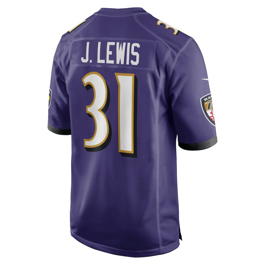 Jamal Lewis Baltimore Ravens Game Retired Player Jersey Purple | Nike for Sale