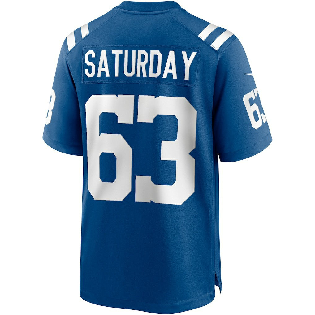 Jeff Saturday Indianapolis Colts Game Retired Player Jersey Royal | Nike for Sale