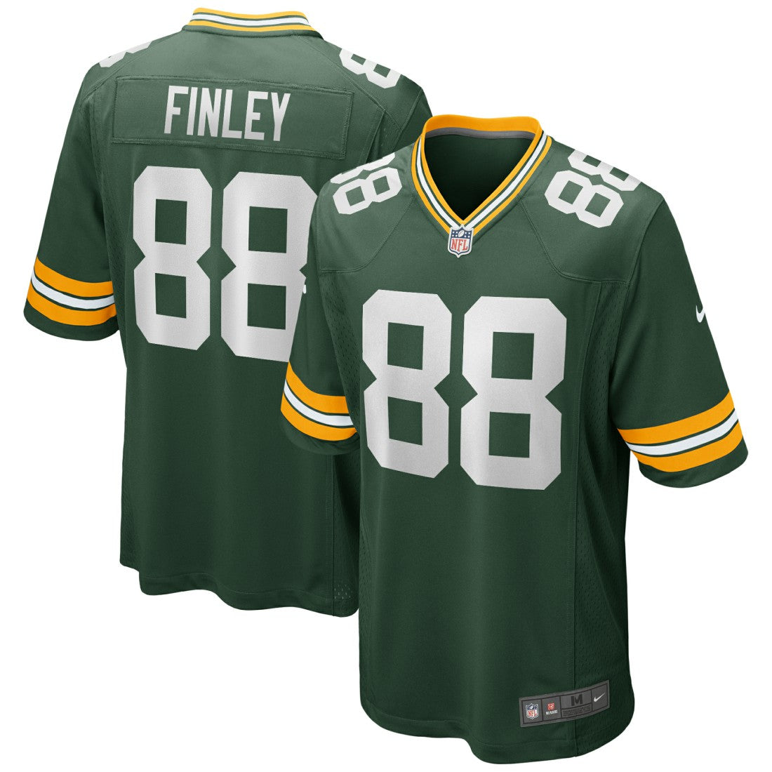 Jermichael Finley Green Bay Packers Game Retired Player Jersey Green | Nike for Sale