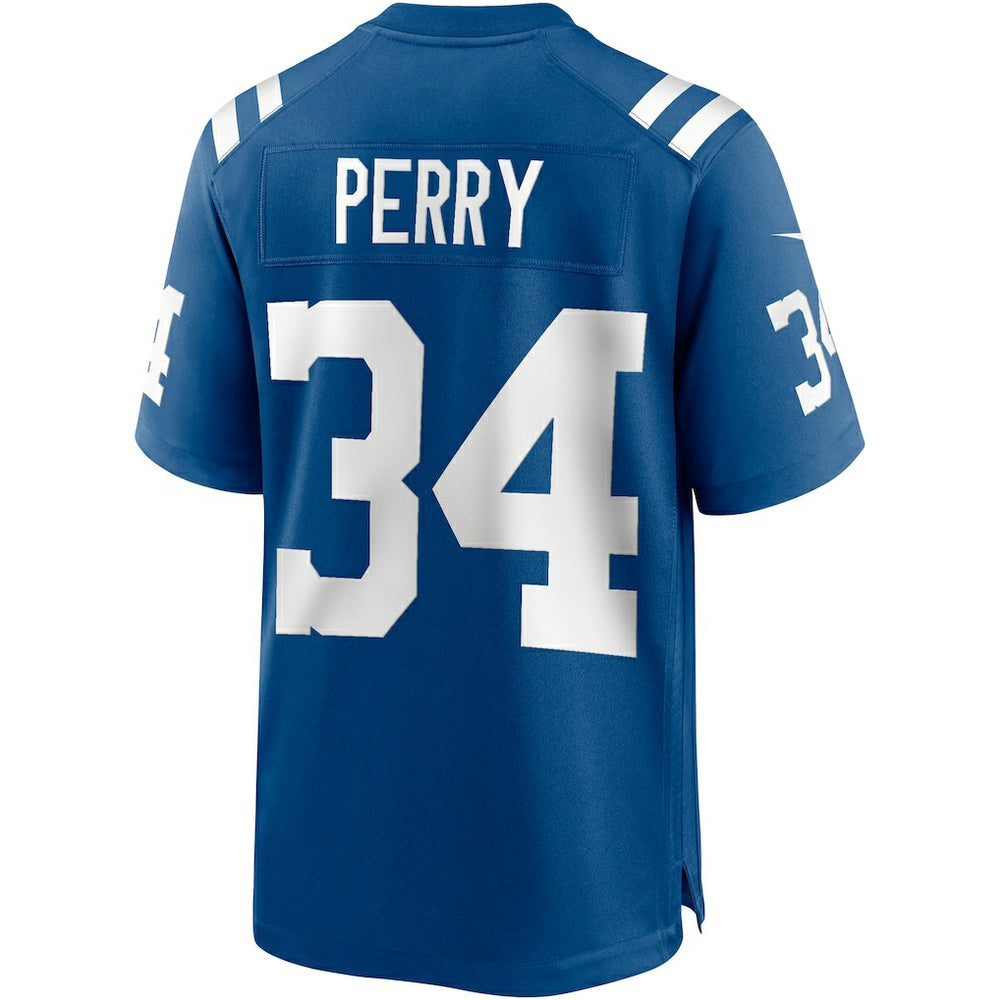Joe Perry Indianapolis Colts Game Retired Player Jersey Royal | Nike for Sale