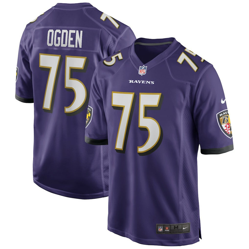 Jonathan Ogden Baltimore Ravens Game Retired Player Jersey Purple | Nike for Sale