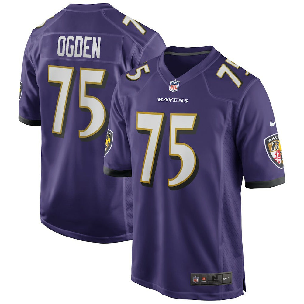Jonathan Ogden Baltimore Ravens Game Retired Player Jersey Purple | Nike for Sale