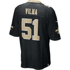 Jonathan Vilma New Orleans Saints Game Retired Player Jersey Black | Nike for Sale