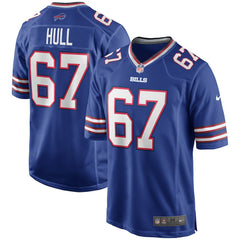 Kent Hull Buffalo Bills Game Retired Player Jersey Royal | Nike for Sale