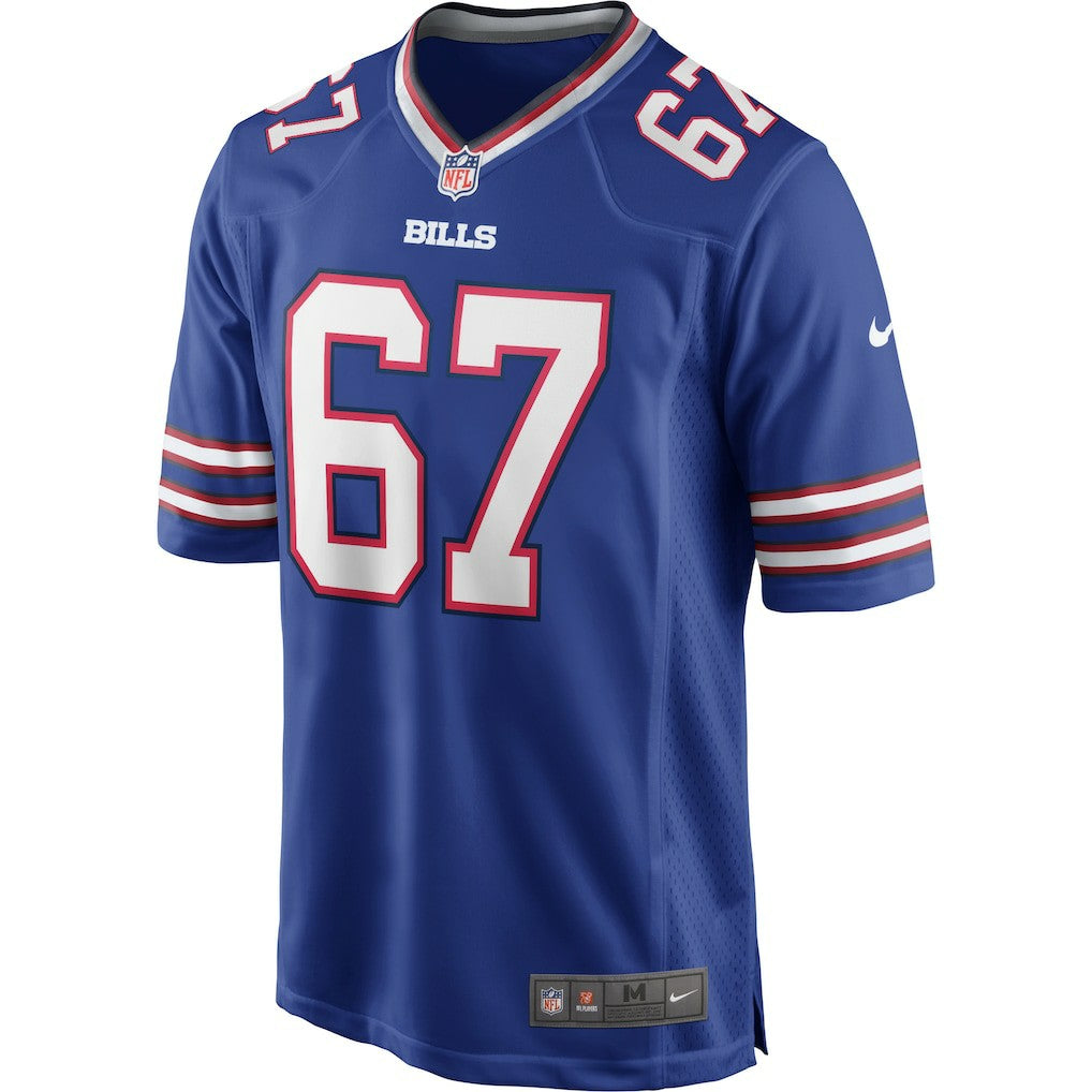Kent Hull Buffalo Bills Game Retired Player Jersey Royal | Nike for Sale