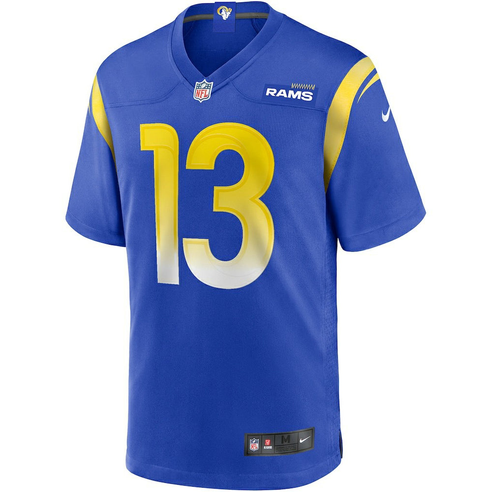 Kurt Warner Los Angeles Rams Game Retired Player Jersey Royal | Nike for Sale