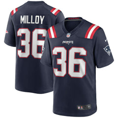 Lawyer Milloy New England Patriots Game Retired Player Jersey Navy | Nike for Sale
