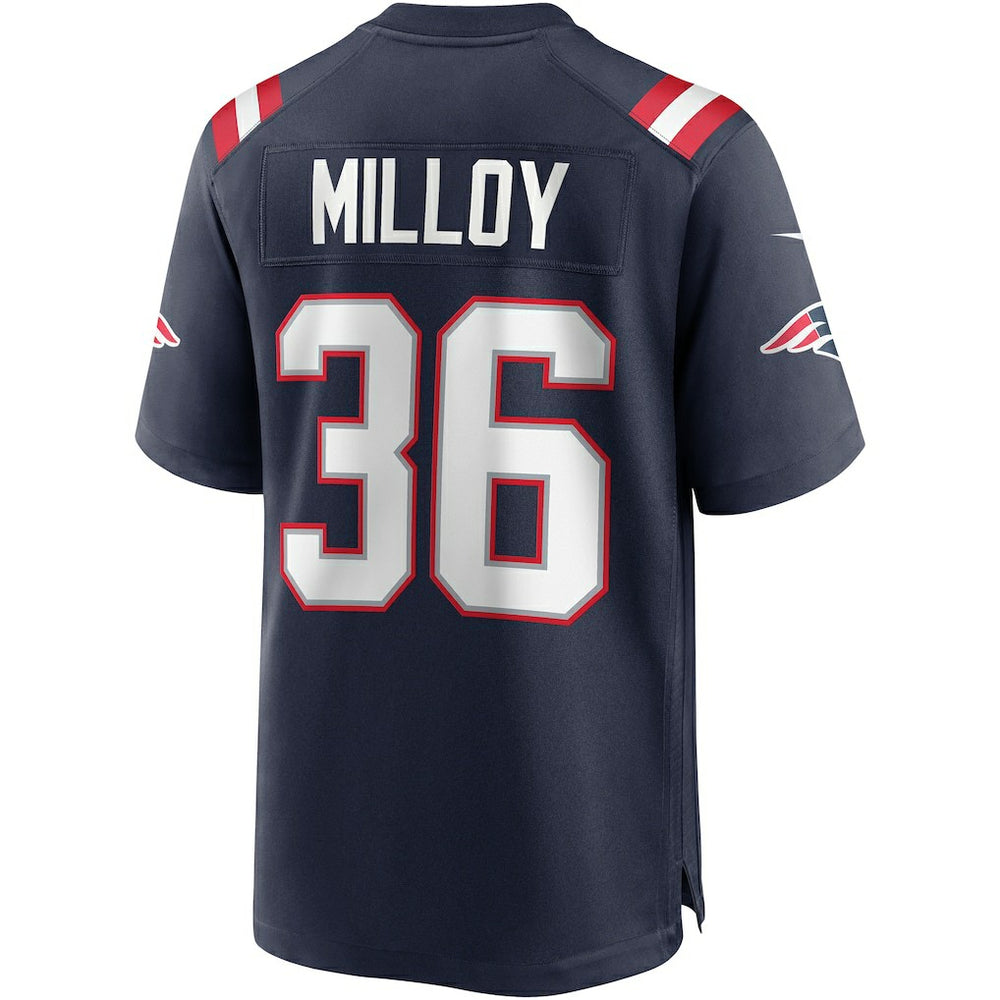 Lawyer Milloy New England Patriots Game Retired Player Jersey Navy | Nike for Sale