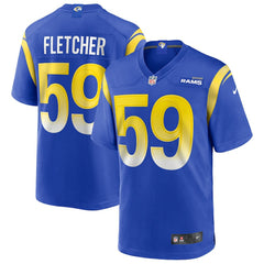 London Fletcher Los Angeles Rams Game Retired Player Jersey Royal | Nike for Sale