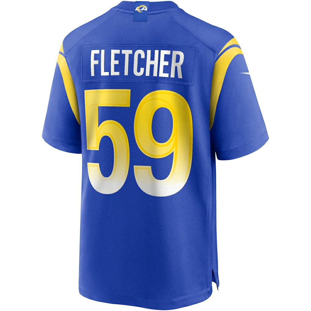 London Fletcher Los Angeles Rams Game Retired Player Jersey Royal | Nike for Sale