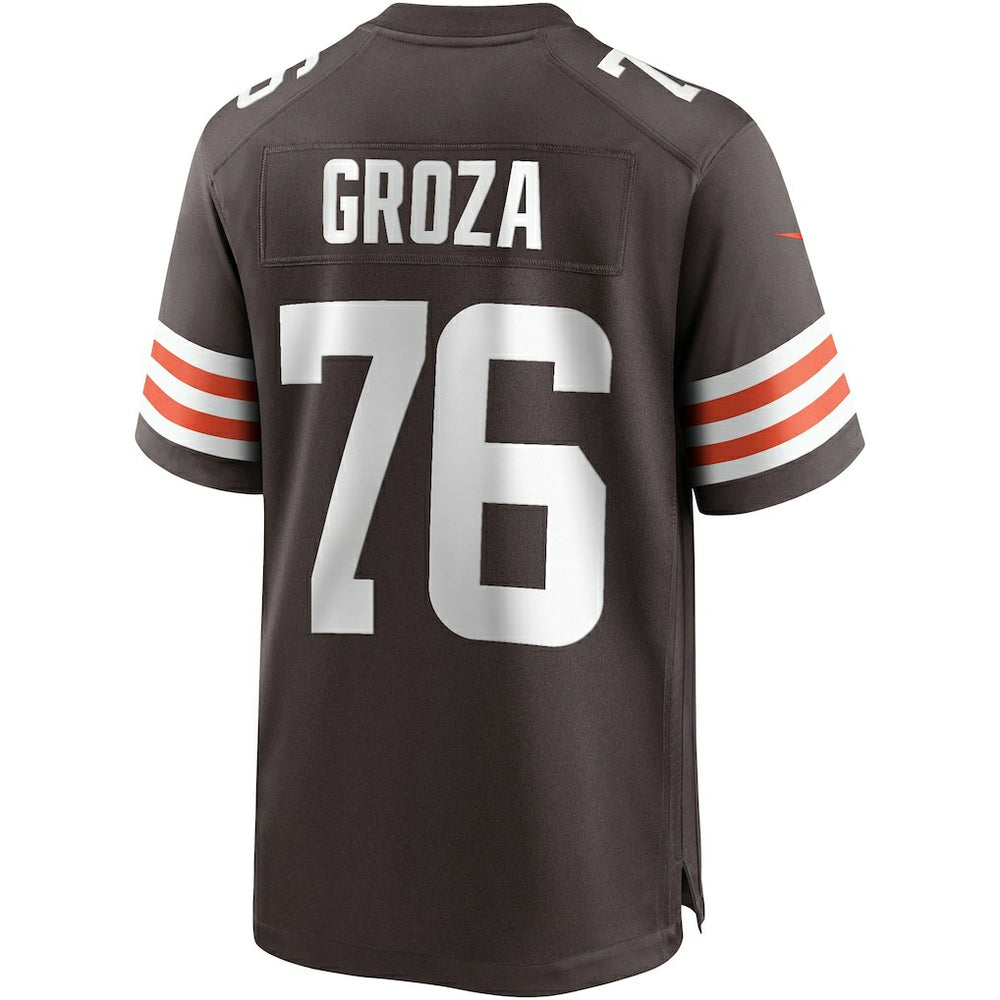 Lou Groza Cleveland Browns Game Retired Player Jersey Brown | Nike for Sale