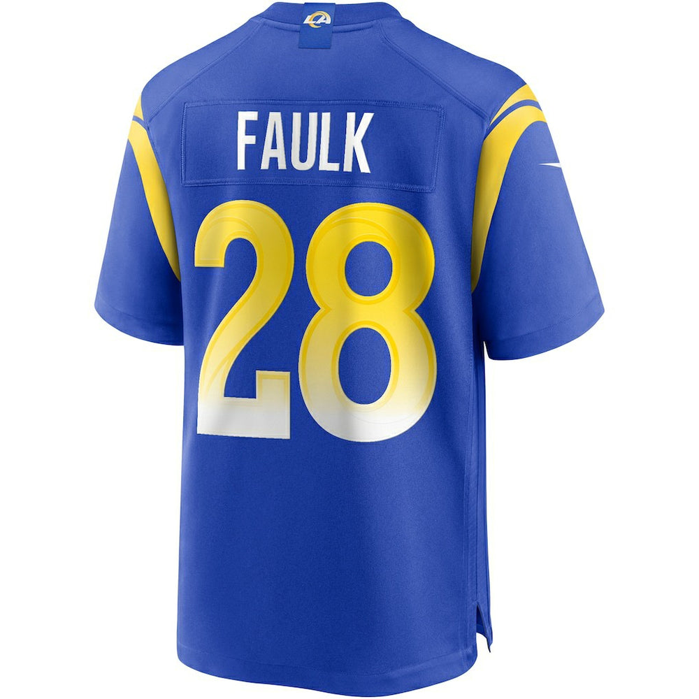 Marshall Faulk Los Angeles Rams Game Retired Player Jersey Royal | Nike for Sale