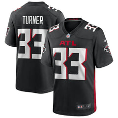 Michael Turner Atlanta Falcons Game Retired Player Jersey Black | Nike for Sale
